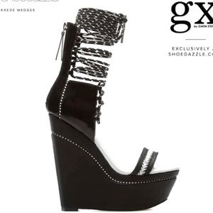 🖤🩶🤍 GX Gwen Stefani Keade Wedges 🤍🩶🖤
